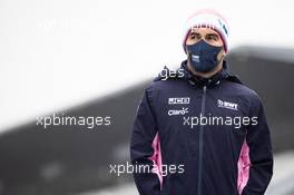 Sergio Perez (MEX) Racing Point F1 Team walks the circuit. 08.10.2020. Formula 1 World Championship, Rd 11, Eifel Grand Prix, Nurbugring, Germany, Preparation Day.