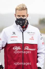 Mick Schumacher (GER) Alfa Romeo Racing Test Driver walks the circuit. 08.10.2020. Formula 1 World Championship, Rd 11, Eifel Grand Prix, Nurbugring, Germany, Preparation Day.