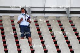 Ted Kravitz (GBR) Sky Sports Pitlane Reporter. 17.07.2020. Formula 1 World Championship, Rd 3, Hungarian Grand Prix, Budapest, Hungary, Practice Day.