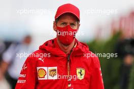 Sebastian Vettel (GER) Ferrari. 17.07.2020. Formula 1 World Championship, Rd 3, Hungarian Grand Prix, Budapest, Hungary, Practice Day.