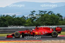 Sebastian Vettel (GER) Ferrari SF1000. 17.07.2020. Formula 1 World Championship, Rd 3, Hungarian Grand Prix, Budapest, Hungary, Practice Day.