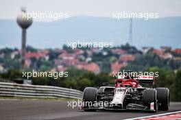Robert Kubica (POL) Alfa Romeo Racing C39 Reserve Driver. 17.07.2020. Formula 1 World Championship, Rd 3, Hungarian Grand Prix, Budapest, Hungary, Practice Day.