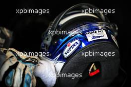 The helmet of Nicholas Latifi (CDN) Williams Racing with a message of support for Alex Zanardi (ITA). 17.07.2020. Formula 1 World Championship, Rd 3, Hungarian Grand Prix, Budapest, Hungary, Practice Day.