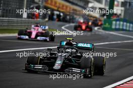 Valtteri Bottas (FIN) Mercedes AMG F1 W11. 19.07.2020. Formula 1 World Championship, Rd 3, Hungarian Grand Prix, Budapest, Hungary, Race Day.