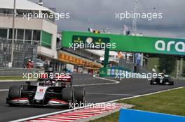 Romain Grosjean (FRA) Haas F1 Team VF-20. 19.07.2020. Formula 1 World Championship, Rd 3, Hungarian Grand Prix, Budapest, Hungary, Race Day.