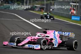 Sergio Perez (MEX) Racing Point F1 Team RP19. 19.07.2020. Formula 1 World Championship, Rd 3, Hungarian Grand Prix, Budapest, Hungary, Race Day.