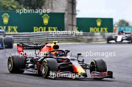 Alexander Albon (THA) Red Bull Racing RB16. 19.07.2020. Formula 1 World Championship, Rd 3, Hungarian Grand Prix, Budapest, Hungary, Race Day.