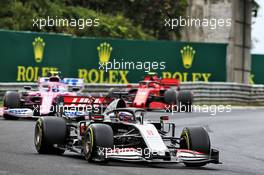 Romain Grosjean (FRA) Haas F1 Team VF-20. 19.07.2020. Formula 1 World Championship, Rd 3, Hungarian Grand Prix, Budapest, Hungary, Race Day.