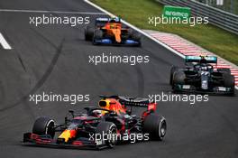 Max Verstappen (NLD) Red Bull Racing RB16. 19.07.2020. Formula 1 World Championship, Rd 3, Hungarian Grand Prix, Budapest, Hungary, Race Day.