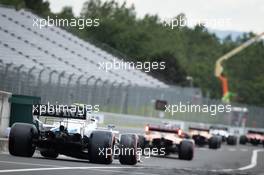 Nicholas Latifi (CDN) Williams Racing FW43. 18.07.2020. Formula 1 World Championship, Rd 3, Hungarian Grand Prix, Budapest, Hungary, Qualifying Day.