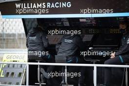 Williams Racing pit gantry. 18.07.2020. Formula 1 World Championship, Rd 3, Hungarian Grand Prix, Budapest, Hungary, Qualifying Day.
