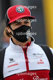 Antonio Giovinazzi (ITA) Alfa Romeo Racing. 18.07.2020. Formula 1 World Championship, Rd 3, Hungarian Grand Prix, Budapest, Hungary, Qualifying Day.