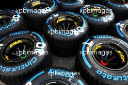 Renault F1 Team - Pirelli tyres. 16.07.2020. Formula 1 World Championship, Rd 3, Hungarian Grand Prix, Budapest, Hungary, Preparation Day.