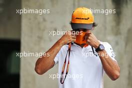 Carlos Sainz Jr (ESP) McLaren. 16.07.2020. Formula 1 World Championship, Rd 3, Hungarian Grand Prix, Budapest, Hungary, Preparation Day.