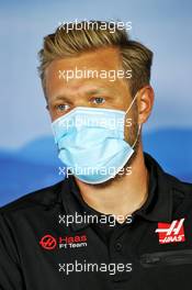 Kevin Magnussen (DEN) Haas F1 Team in the FIA Press Conference. 16.07.2020. Formula 1 World Championship, Rd 3, Hungarian Grand Prix, Budapest, Hungary, Preparation Day.