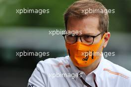 Andreas Seidl, McLaren Managing Director. 16.07.2020. Formula 1 World Championship, Rd 3, Hungarian Grand Prix, Budapest, Hungary, Preparation Day.