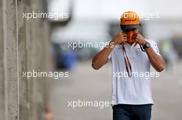 Carlos Sainz Jr (ESP) McLaren. 16.07.2020. Formula 1 World Championship, Rd 3, Hungarian Grand Prix, Budapest, Hungary, Preparation Day.