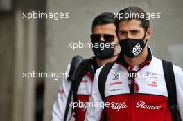Antonio Giovinazzi (ITA) Alfa Romeo Racing. 16.07.2020. Formula 1 World Championship, Rd 3, Hungarian Grand Prix, Budapest, Hungary, Preparation Day.