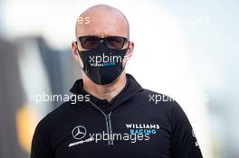 Simon Roberts (GBR) Williams Racing F1 Acting Team Principal.  30.10.2020. Formula 1 World Championship, Rd 13, Emilia Romagna Grand Prix, Imola, Italy, Practice Day.