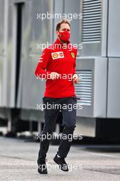 Sebastian Vettel (GER) Ferrari. 30.10.2020. Formula 1 World Championship, Rd 13, Emilia Romagna Grand Prix, Imola, Italy, Practice Day.