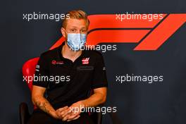 Kevin Magnussen (DEN) Haas F1 Team in the FIA Press Conference. 30.10.2020. Formula 1 World Championship, Rd 13, Emilia Romagna Grand Prix, Imola, Italy, Practice Day.