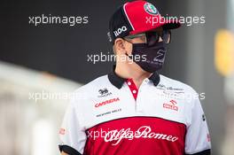 Kimi Raikkonen (FIN) Alfa Romeo Racing. 30.10.2020. Formula 1 World Championship, Rd 13, Emilia Romagna Grand Prix, Imola, Italy, Practice Day.