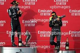 Lewis Hamilton (GBR), Mercedes AMG F1  and Daniel Ricciardo (AUS), Renault F1 Team  01.11.2020. Formula 1 World Championship, Rd 13, Emilia Romagna Grand Prix, Imola, Italy, Race Day.