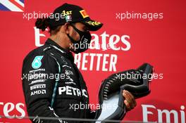 1st place Lewis Hamilton (GBR) Mercedes AMG F1 W11. 01.11.2020. Formula 1 World Championship, Rd 13, Emilia Romagna Grand Prix, Imola, Italy, Race Day.
