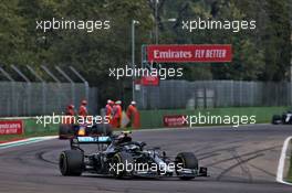 Valtteri Bottas (FIN) Mercedes AMG F1 W11. 01.11.2020. Formula 1 World Championship, Rd 13, Emilia Romagna Grand Prix, Imola, Italy, Race Day.