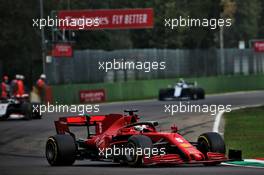 Sebastian Vettel (GER) Ferrari SF1000. 01.11.2020. Formula 1 World Championship, Rd 13, Emilia Romagna Grand Prix, Imola, Italy, Race Day.