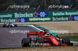Sebastian Vettel (GER) Ferrari SF1000. 01.11.2020. Formula 1 World Championship, Rd 13, Emilia Romagna Grand Prix, Imola, Italy, Race Day.