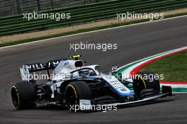 Nicholas Latifi (CDN) Williams Racing FW43. 01.11.2020. Formula 1 World Championship, Rd 13, Emilia Romagna Grand Prix, Imola, Italy, Race Day.