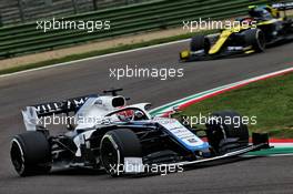 George Russell (GBR) Williams Racing FW43. 01.11.2020. Formula 1 World Championship, Rd 13, Emilia Romagna Grand Prix, Imola, Italy, Race Day.
