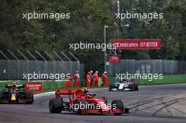 Charles Leclerc (MON) Ferrari SF1000. 01.11.2020. Formula 1 World Championship, Rd 13, Emilia Romagna Grand Prix, Imola, Italy, Race Day.