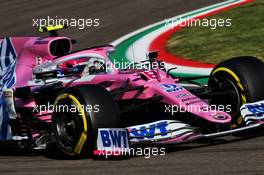 Lance Stroll (CDN) Racing Point F1 Team RP20. 31.10.2020. Formula 1 World Championship, Rd 13, Emilia Romagna Grand Prix, Imola, Italy, Qualifying Day.
