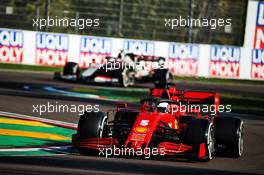 Sebastian Vettel (GER) Ferrari SF1000. 31.10.2020. Formula 1 World Championship, Rd 13, Emilia Romagna Grand Prix, Imola, Italy, Qualifying Day.
