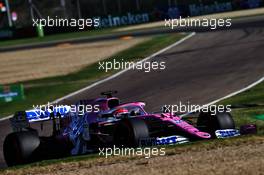 Sergio Perez (MEX) Racing Point F1 Team RP19. 31.10.2020. Formula 1 World Championship, Rd 13, Emilia Romagna Grand Prix, Imola, Italy, Qualifying Day.