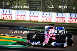 Sergio Perez (MEX) Racing Point F1 Team RP19. 31.10.2020. Formula 1 World Championship, Rd 13, Emilia Romagna Grand Prix, Imola, Italy, Qualifying Day.