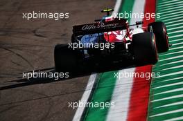 Antonio Giovinazzi (ITA) Alfa Romeo Racing C39. 31.10.2020. Formula 1 World Championship, Rd 13, Emilia Romagna Grand Prix, Imola, Italy, Qualifying Day.