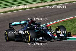 Lewis Hamilton (GBR) Mercedes AMG F1 W11. 31.10.2020. Formula 1 World Championship, Rd 13, Emilia Romagna Grand Prix, Imola, Italy, Qualifying Day.