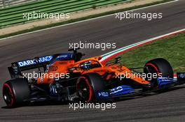 Carlos Sainz Jr (ESP) McLaren MCL35. 31.10.2020. Formula 1 World Championship, Rd 13, Emilia Romagna Grand Prix, Imola, Italy, Qualifying Day.