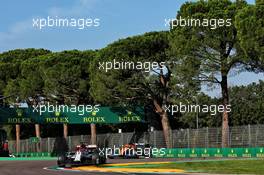 Kimi Raikkonen (FIN) Alfa Romeo Racing C39. 31.10.2020. Formula 1 World Championship, Rd 13, Emilia Romagna Grand Prix, Imola, Italy, Qualifying Day.