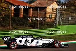 Pierre Gasly (FRA) AlphaTauri AT01. 31.10.2020. Formula 1 World Championship, Rd 13, Emilia Romagna Grand Prix, Imola, Italy, Qualifying Day.