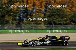 Esteban Ocon (FRA) Renault F1 Team RS20. 31.10.2020. Formula 1 World Championship, Rd 13, Emilia Romagna Grand Prix, Imola, Italy, Qualifying Day.
