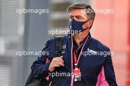 Andy Stevenson (GBR) Racing Point F1 Team Manager. 01.11.2020. Formula 1 World Championship, Rd 13, Emilia Romagna Grand Prix, Imola, Italy, Race Day.