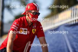 Sebastian Vettel (GER) Ferrari. 04.09.2020. Formula 1 World Championship, Rd 8, Italian Grand Prix, Monza, Italy, Practice Day.