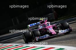 Lance Stroll (CDN) Racing Point F1 Team RP20. 04.09.2020. Formula 1 World Championship, Rd 8, Italian Grand Prix, Monza, Italy, Practice Day.