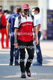 Kimi Raikkonen (FIN) Alfa Romeo Racing. 04.09.2020. Formula 1 World Championship, Rd 8, Italian Grand Prix, Monza, Italy, Practice Day.
