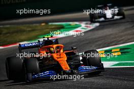 Lando Norris (GBR) McLaren MCL35. 04.09.2020. Formula 1 World Championship, Rd 8, Italian Grand Prix, Monza, Italy, Practice Day.
