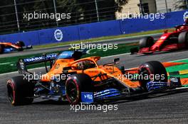 Lando Norris (GBR) McLaren MCL35. 04.09.2020. Formula 1 World Championship, Rd 8, Italian Grand Prix, Monza, Italy, Practice Day.